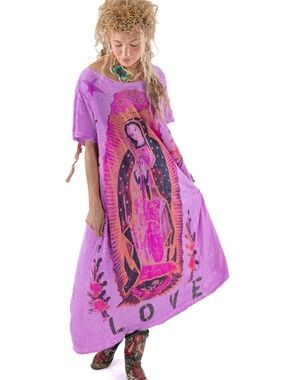 Magnolia Pearl Guadalupe Roses of Love Tee Dress